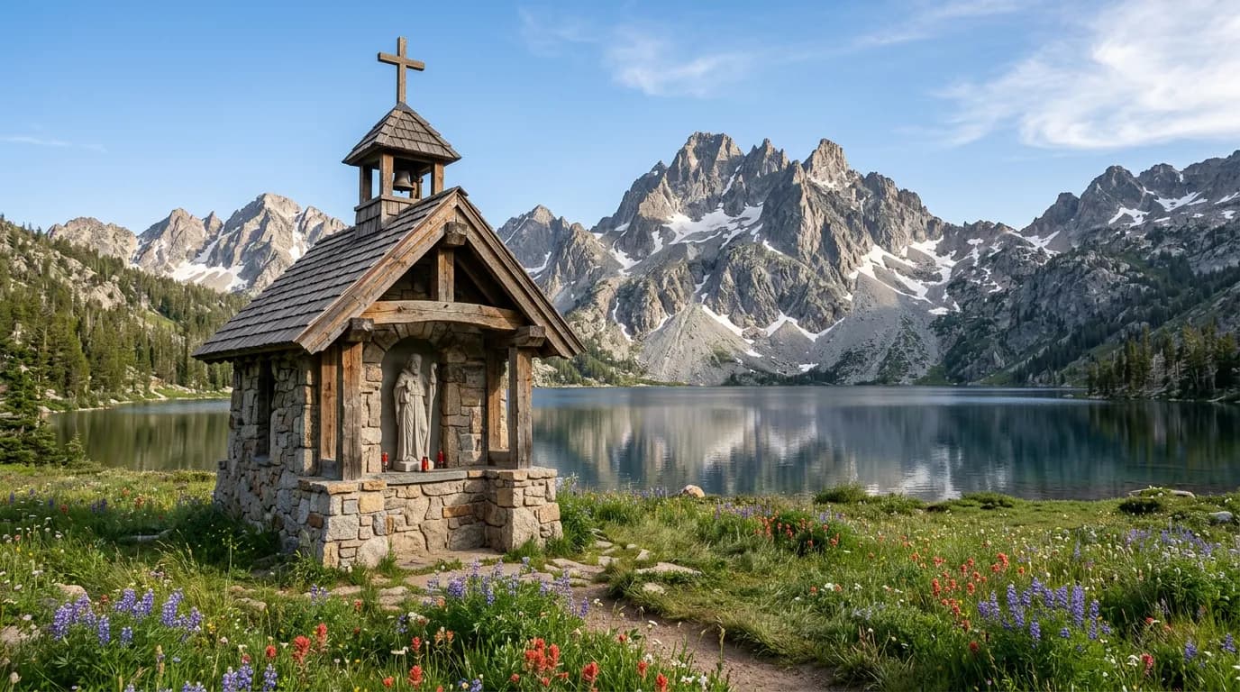 Sawtooth Mountain Shrine
